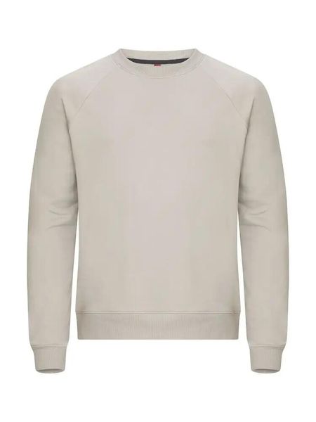 Clique Miami PRO Roundneck Bluza z okrągłym dekoltem – 80% bawełna/20%. Brązowe bluzy bez kaptura męskie CLIQUE, l, z bawełny. Za 189.57 zł.