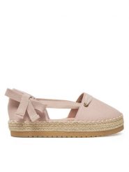DeeZee Espadryle ZYLS093 Różowy. Czerwone espadryle damskie DeeZee, bez wzorów, z materiału, bez obcasa. Za 119.99 zł.