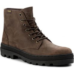 Trapery PALLADIUM - Pallabosse Mid 05525-229-M Chocolate/Black. Brązowe buty zimowe męskie Palladium, z materiału, bez zapięcia. W wyprzedaży za 339.00 zł.