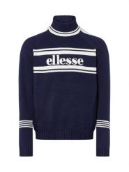 Ellesse Sweter z haftem - Pellini Mężczyźni niebieski|biały, L. Białe swetry męskie Ellesse, l, bez wzorów, z dzianiny, bez kołnierzyka. Za 279.95 zł.