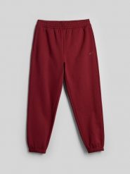 4F Spodnie dresowe joggery męskie - czerwone M. Czerwone spodnie dresowe męskie 4f, bez wzorów, z dresówki. Za 149.99 zł.