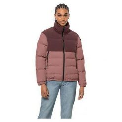 Kurtka puchowa damska Jack Wolfskin Alex Down. Brązowe kurtki damskie Jack Wolfskin, s, bez wzorów, z puchu, bez kaptura. Za 299.99 zł.