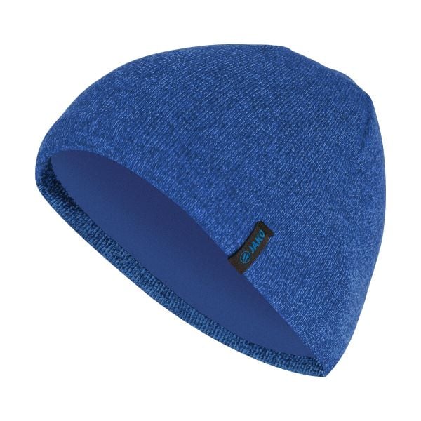 Czapka Jako tricoté. Niebieskie czapki męskie Jako, na zimę, bez wzorów, z dzianiny, eleganckie. Za 127.50 zł.