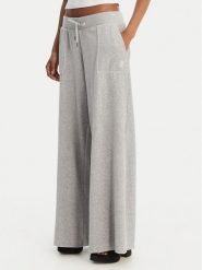 Juicy Couture Spodnie dresowe Yuka JCBBJ225803 Szary Wide Leg. Szare spodnie dresowe damskie Juicy Couture, s, bez wzorów, z bawełny. Za 399.99 zł.