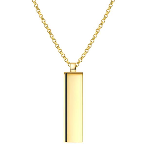 Männerglanz Łańcuszek z Srebro wysokiej próby w Żółte złoto Naszyjniki 1 ct Męskie. Żółte biżuteria dla mężczyzn Männerglanz, pozłacane. Za 349.99 zł.