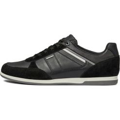 Geox tenisówki męskie Renan 43 czarne. Czarne trampki i tenisówki męskie Geox, bez wzorów, bez zapięcia. Za 479.00 zł.