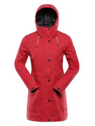 Alpine Pro Parka "Perfeta" w kolorze czerwonym rozmiar: S. Czerwone parki damskie Alpine Pro, s, bez wzorów. Za 399.71 zł.
