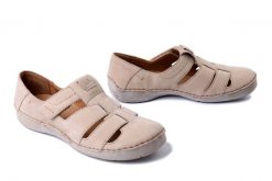 JOSEF SEIBEL 59659 869 200 Fergey 59 beige, półbuty damskie. Brązowe półbuty damskie Josef Seibel, bez wzorów, ze skóry, bez obcasa. Za 251.93 zł.