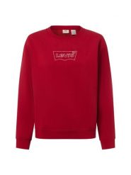 Levi's Bluza Kobiety czerwony, S. Czerwone bluzy bez kaptura damskie Levi's, s. Za 169.95 zł.