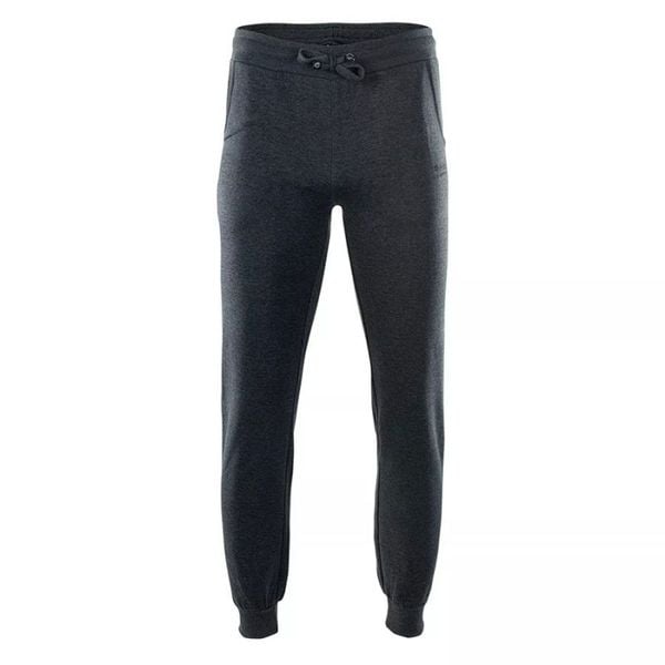 Spodnie dresowe męskie Hi-Tec Melian - grafitowe, Rozmiar XXL. Szare spodnie dresowe męskie Hi-tec, bez wzorów, z bawełny. Za 94.99 zł.