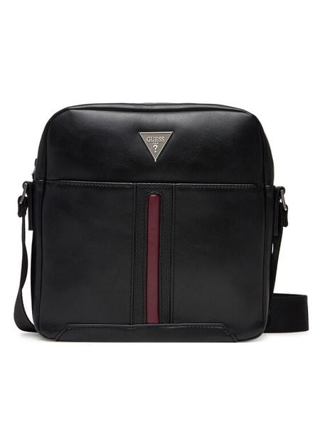 Guess Saszetka HMTOCS P6159 Czarny. Czarne saszetki męskie Guess, ze skóry. Za 369.99 zł.