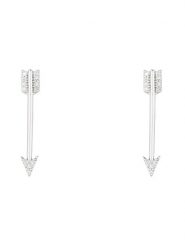 Maison héritage PARIS Złote kolczyki-wkrętki z diamentami rozmiar: onesize. Szare kolczyki damskie maison héritage PARIS, z diamentem, złote. Za 1,261.99 zł.