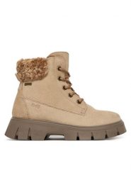 Primigi Trapery GORE-TEX 8870511 S Beżowy. Brązowe kozaki dziewczęce Primigi, bez wzorów, z gore-texu, bez obcasa. Za 489.99 zł.