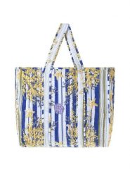 BLE Torebka w kolorze biało-niebieskim - 37 x 33 x 18 cm rozmiar: onesize. Białe torebki klasyczne damskie BLE, bez wzorów, z materiału, bez dodatków. Za 134.95 zł.