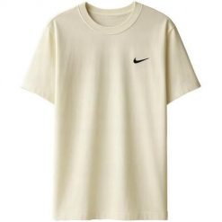Koszulka sportowa męska Nike BV0507134. Białe t-shirty sportowe męskie Nike, m, bez ramiączek. Za 156.00 zł.