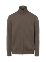 Gant bluza rozpinana Mężczyźni Bawełna brązowy|szary, XL. Brązowe bluzy bez kaptura męskie Gant, m, z bawełny. Za 649.95 zł.