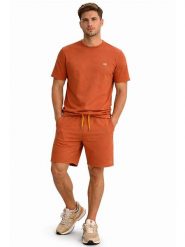 Geographical Norway Bermudy dresowe "Pirofar" w kolorze pomarańczowym rozmiar: XXL. Pomarańczowe szorty męskie Geographical Norway, bez wzorów, z bawełny. Za 82.99 zł.