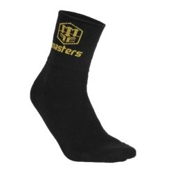 Podstawowe Skarpety Unisex Dla Dorosłych. Czarne skarpetki męskie Masters, bez wzorów, z elastanu. Za 76.99 zł.