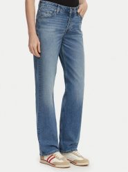 Tommy Jeans Jeansy Sophie DW0DW23581 Niebieski Straight Fit. Niebieskie jeansy damskie Tommy Jeans. Za 329.99 zł.
