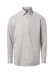 Finshley & Harding koszula biznesowa Mężczyźni Modern Fit Bawełna zielony|biały, 43. Białe koszule męskie Finshley & Harding, m, bez wzorów, z bawełny, bez kołnierzyka, bez ramiączek. Za 119.95 zł.