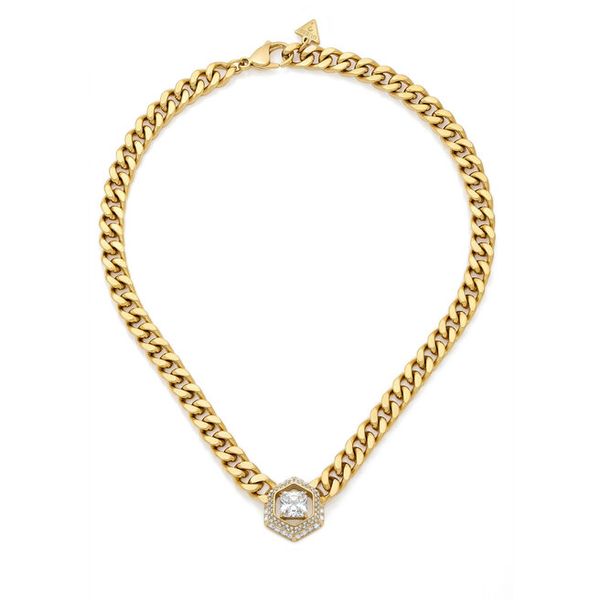 Naszyjnik Guess. Żółte naszyjniki damskie Guess, złote. Za 420.99 zł.