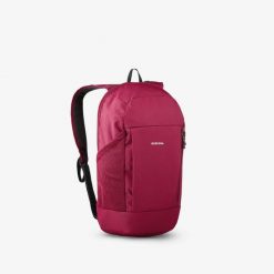 Plecak turystyczny Quechua Arpenaz NH100 10 litrów. Fioletowe plecaki damskie QUECHUA, bez wzorów. W wyprzedaży za 24.99 zł.
