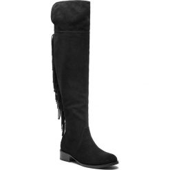 Muszkieterki SERGIO BARDI - Figino FW127363718RB 801. Czarne kozaki damskie Sergio Bardi, ze skóry, bez obcasa, na obcasie. W wyprzedaży za 299.00 zł.