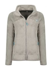 ANAPURNA Kurtka polarowa "Uternel" w kolorze szarym rozmiar: S. Szare kurtki damskie ANAPURNA, s, bez wzorów, z polaru, bez kaptura. Za 73.99 zł.