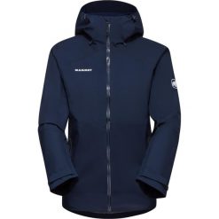 Kurtka przeciwdeszczowa damska Mammut Convey Tour HS Hooded. Niebieskie kurtki damskie Mammut, s, bez kaptura. Za 1,065.65 zł.