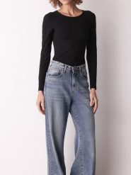 COTONELLA Koszulka w kolorze czarnym rozmiar: XXL. Czarne bluzki damskie Cotonella, xxl, bez wzorów, z bawełny, bez kołnierzyka, bez ramiączek. Za 34.99 zł.