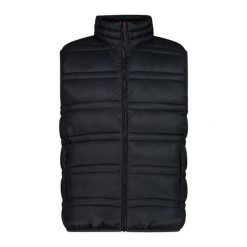 Kurtka puchowa bez rękawów CMP Sorona. Brązowe kurtki męskie CMP, m, bez wzorów, z puchu, bez kaptura. Za 386.60 zł.