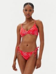 Roxy Bikini Pt Beach Classics ERJX203568 Czerwony. Czerwone bikini damskie Roxy, bez wzorów. Za 179.99 zł.