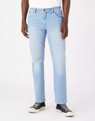 WRANGLER TEXAS MĘSKIE SPODNIE JEANSOWE JEANSY LOVESICK W121Y728Q 112320119. Niebieskie jeansy męskie Wrangler, na lato. Za 229.99 zł.