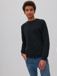 BIG STAR Bluza w kolorze czarnym rozmiar: XXL. Czarne bluzy bez kaptura męskie Big Star, xxl, z bawełny. Za 114.99 zł.