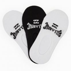 Stopki Billabong. Czarne skarpetki damskie Billabong, bez wzorów. Za 34.99 zł.