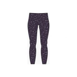 Legginsy Gym & Pilates 7/8 FIT+ 500 Slim damskie. Niebieskie legginsy damskie DOMYOS, l, bez wzorów, z bawełny, na fitness i siłownię. Za 24.99 zł.