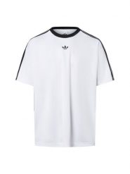 Adidas Originals T-shirt - żakardowy dżersej Mężczyźni biały, XXL. Białe t-shirty męskie adidas Originals, m, bez wzorów, z dżerseju, bez kołnierzyka. Za 139.95 zł.