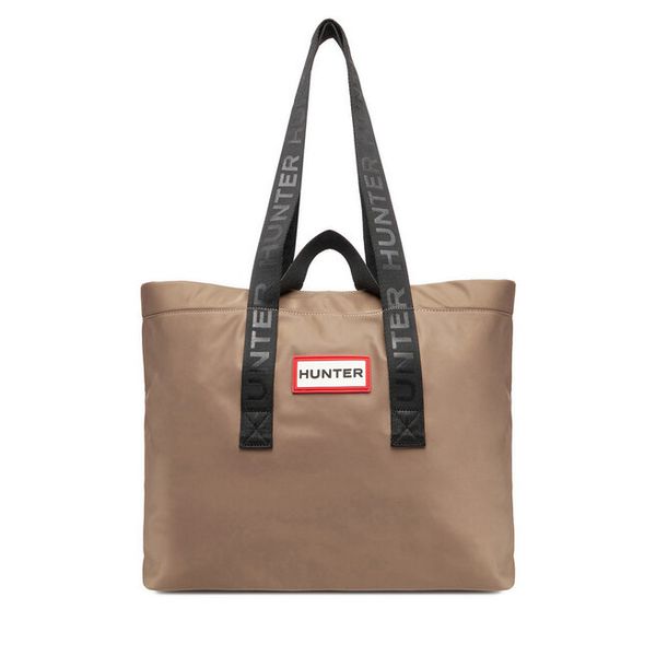 Torebka Hunter. Brązowe torebki klasyczne damskie Hunter, bez wzorów, bez dodatków. Za 159.99 zł.