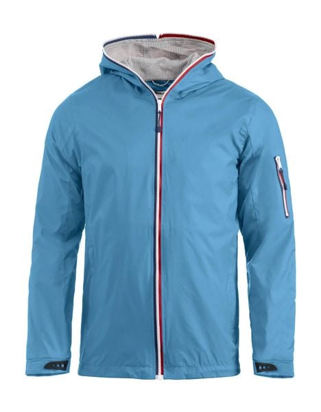 Clique Kurtka Seabrook z ripstopu z powłoką PU – sky blue. Niebieskie kurtki męskie CLIQUE, m, bez wzorów, z meshu, bez kaptura. Za 302.24 zł.