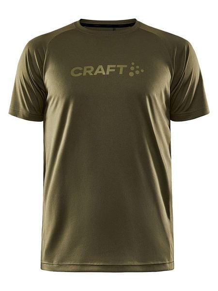Craft Koszulka sportowa "Core Essence" w kolorze khaki rozmiar: XXL. Brązowe t-shirty sportowe męskie Craft, xxl, bez ramiączek, outdoorowe. Za 89.47 zł.