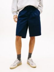 Tommy Jeans Bermudy Mężczyźni Bawełna niebieski, 34. Niebieskie szorty męskie Tommy Jeans, bez wzorów, z bawełny, eleganckie. Za 229.95 zł.