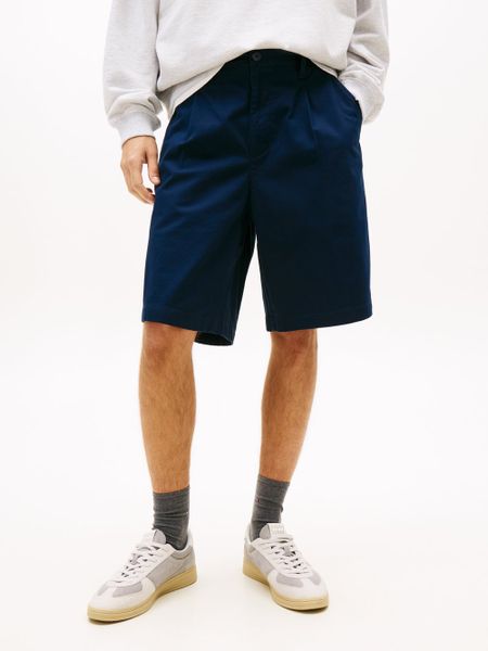 Tommy Jeans Bermudy Mężczyźni Bawełna niebieski, 34. Niebieskie szorty męskie Tommy Jeans, bez wzorów, z bawełny, eleganckie. Za 229.95 zł.