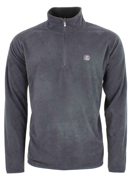 Peak Mountain Bluza polarowa "Cafinor" w kolorze szarym rozmiar: M. Szare bluzy bez kaptura męskie Peak Mountain, m, z materiału. Za 96.14 zł.