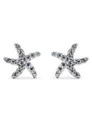 Luxenter Srebrne kolczyki-wkrętki z cyrkoniami rozmiar: onesize. Szare kolczyki damskie Luxenter, z cyrkonią, srebrne. Za 287.16 zł.