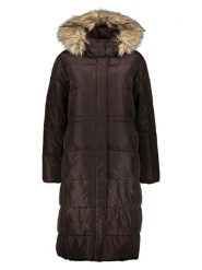 More & More Płaszcz zimowy w kolorze ciemnobrązowym rozmiar: 40. Brązowe płaszcze damskie MORE & MORE, na zimę, bez wzorów, z puchu. Za 426.40 zł.