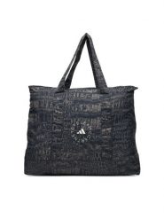 Adidas by Stella McCartney Torba Packable JM8501 Szary. Szare torebki klasyczne damskie adidas by Stella McCartney, bez wzorów, z materiału, bez dodatków. Za 299.99 zł.