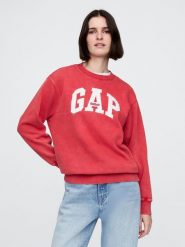 GAP Bluza w kolorze czerwonym rozmiar: S. Czerwone bluzy bez kaptura damskie GAP, s. Za 127.35 zł.