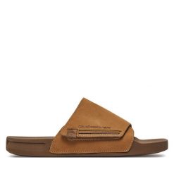 Klapki Quiksilver. Brązowe klapki i japonki męskie Quiksilver. Za 179.99 zł.