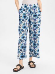 Franco Callegari spodnie wsuwane Kobiety wiskoza (100%) niebieski, 46. Niebieskie spodnie materiałowe damskie Franco Callegari, bez wzorów, z materiału. Za 179.95 zł.