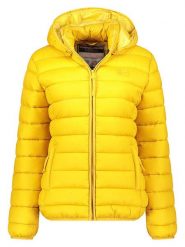 Geographical Norway Kurtka pikowana "Atichoko" w kolorze żółtym rozmiar: XXL. Żółte kurtki damskie Geographical Norway, xxl, bez wzorów, bez kaptura. Za 155.15 zł.